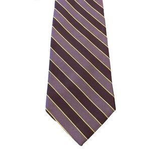 BROOKS Brothers Diagonal Striped Silk Tie